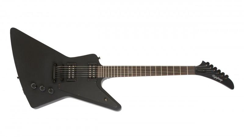 Guitarra Epiphone Explorer Gothic Satin Black - Guitarra
